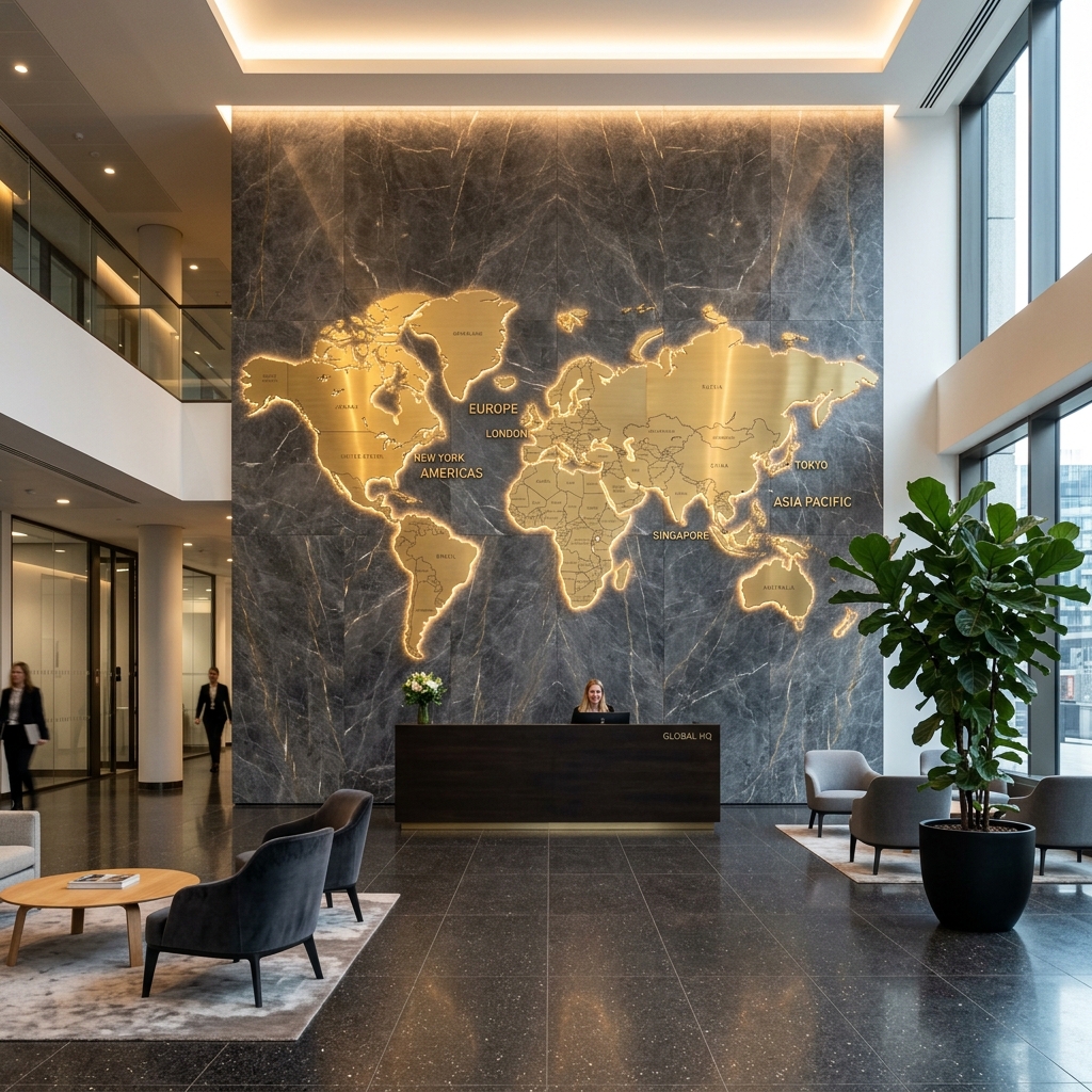 Global Presence Map